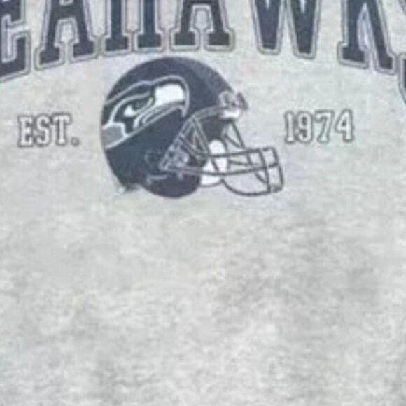 Vtg Seattle Seahawks Football Crewneck Sweatshirt Unisex, Seahawks Sweatshirt - Picture 2 of 4